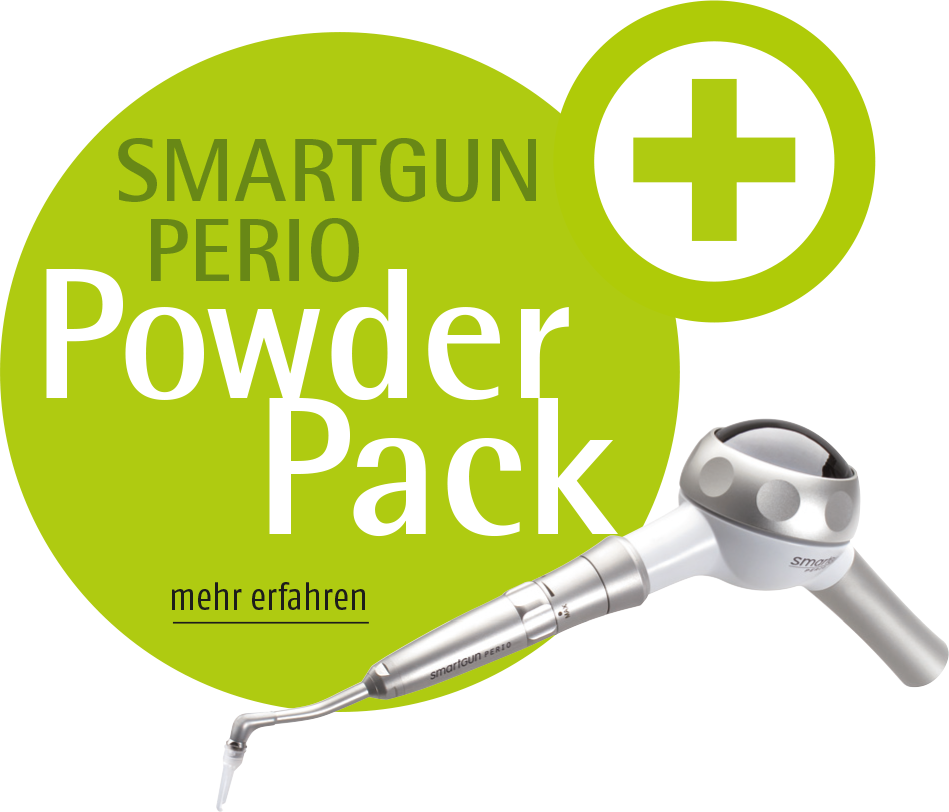 SMARTGUN PERIO – Powder Pack – mehr erfahren